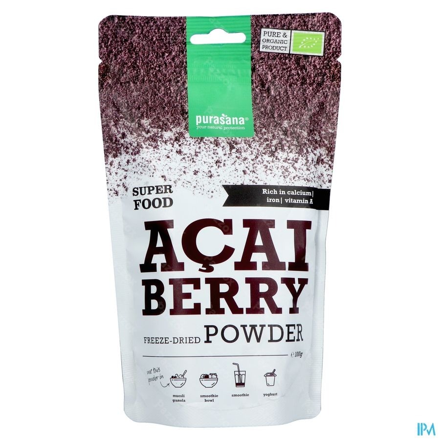 Purasana Baie d'Açai Poudre 100g