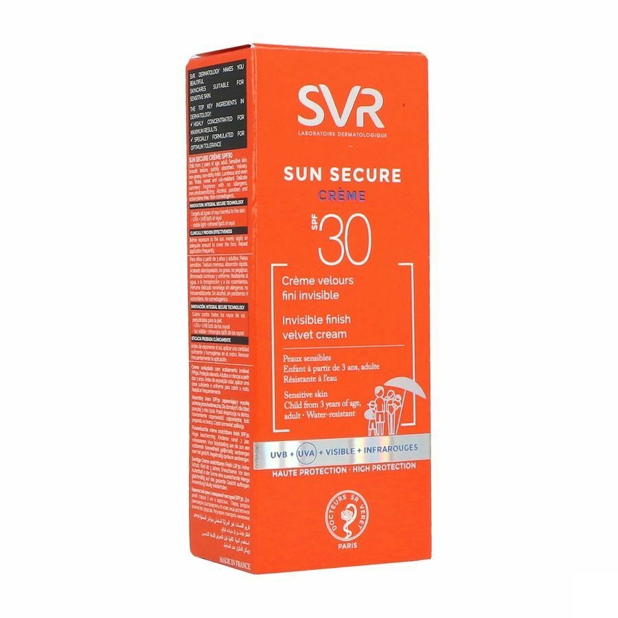 Svr Sun Secure Creme Spf30 Tube 50ml