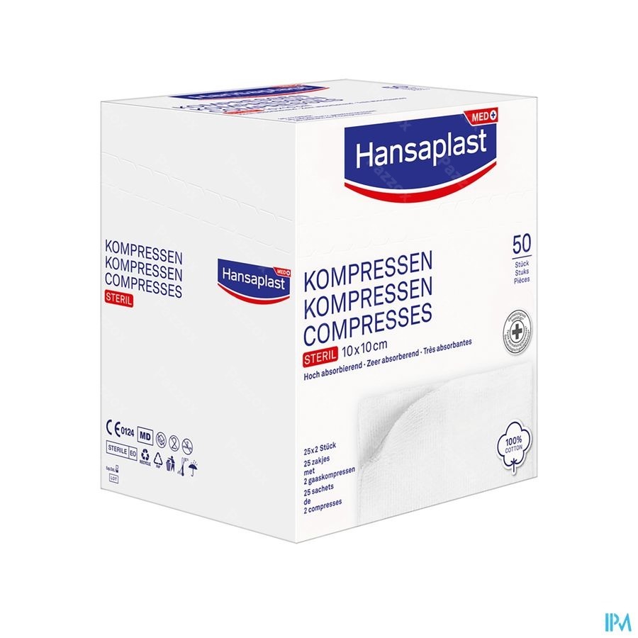 Hansaplast Compresses Douce 50