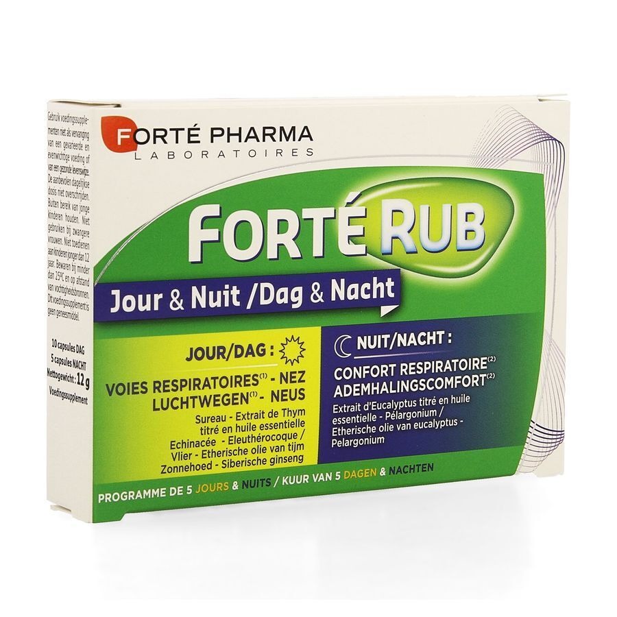Forte Rub Caps 10+5