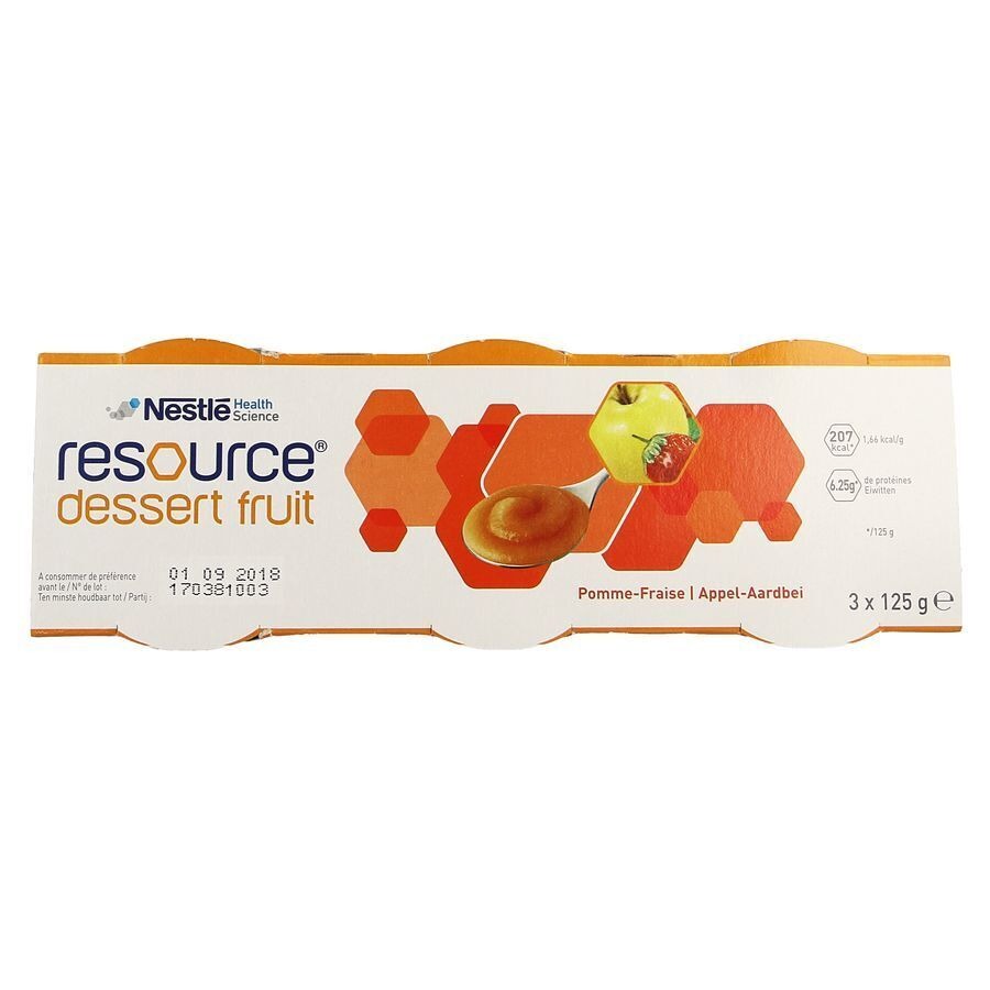 Resource Dessert Fruit Pomme-frais 3x125g 12332829
