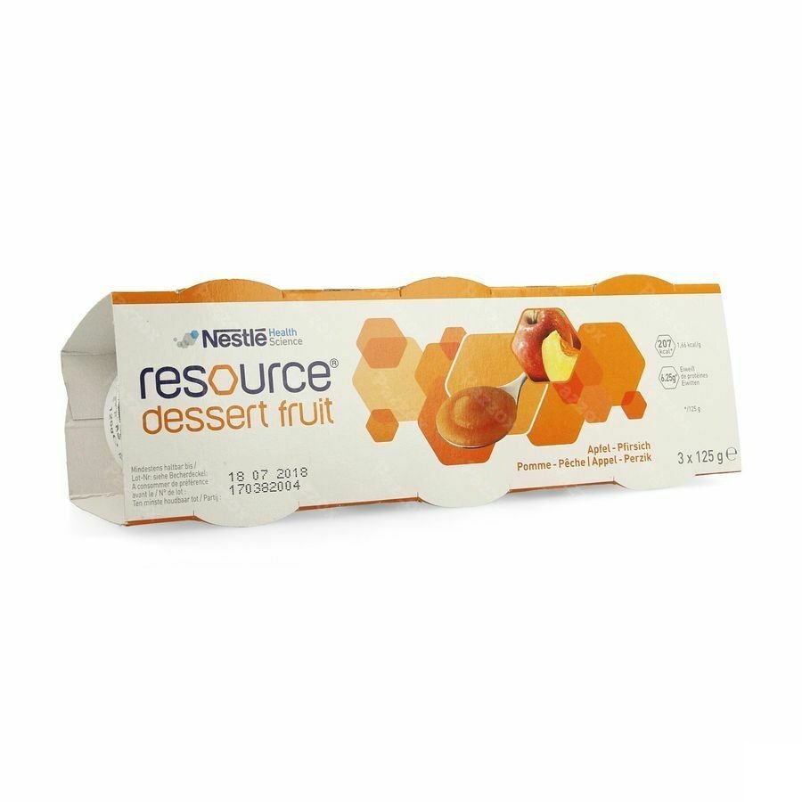Resource Dessert Fruit Pomme-peche 3x125g 12332842