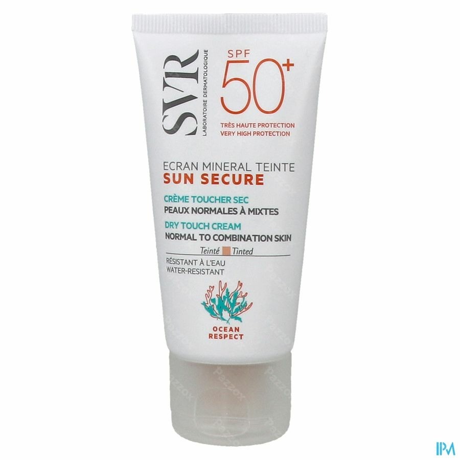 Sun Secure Mineral Teite Peau Normale SPF50+ 60ml
