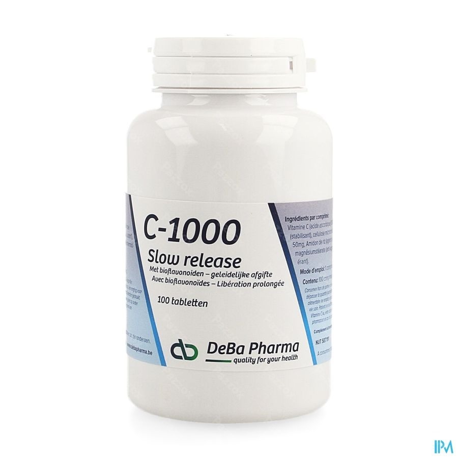 C-1000 Slow Release Plus Bioflavon. Comp 100 Deba