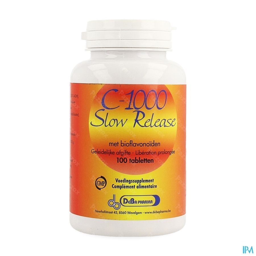 C-1000 Slow Release Plus Bioflavon. Comp 100 Deba