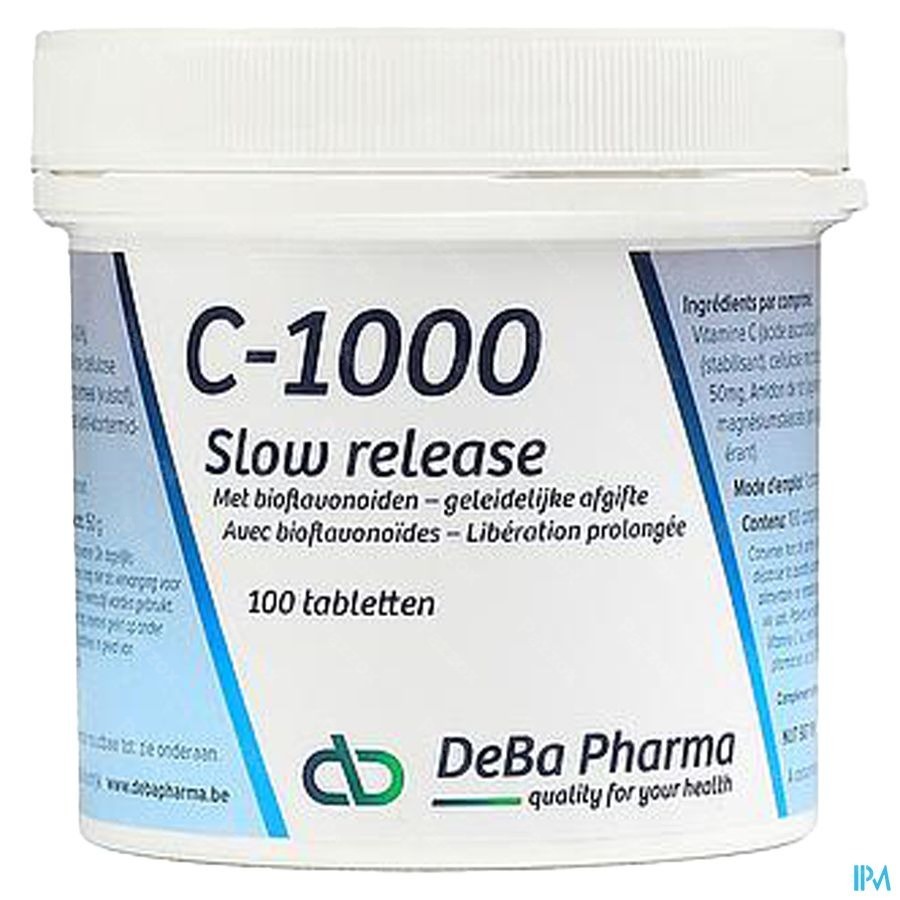 C-1000 Slow Release Plus Bioflavon. Comp 100 Deba
