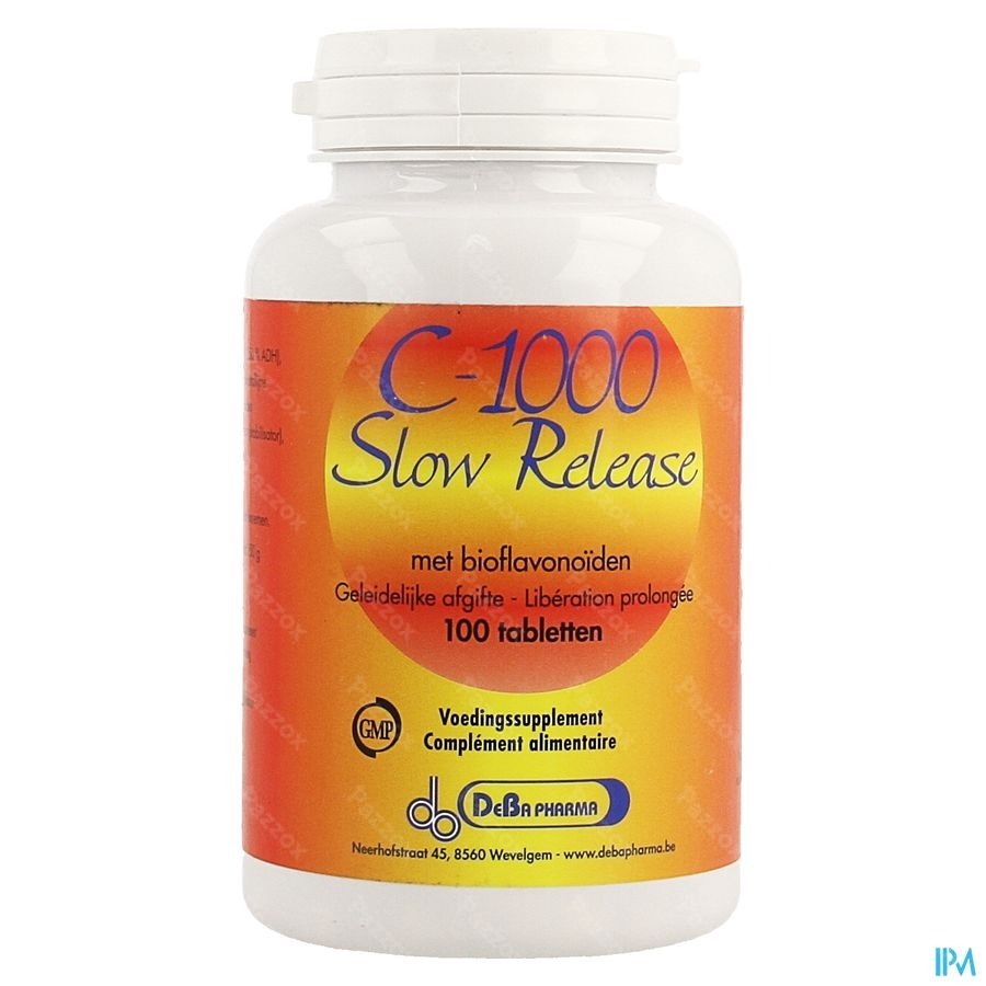 C-1000 Slow Release Plus Bioflavon. Comp 100 Deba