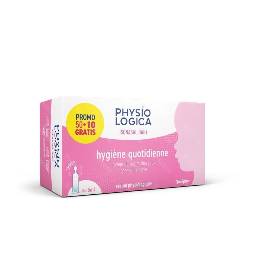 Physiologica Isonasal Unidose 50+10x5ml Promo