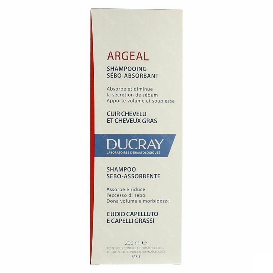 Ducray Argeal Sh Traitant Sebo Absorbant 200ml