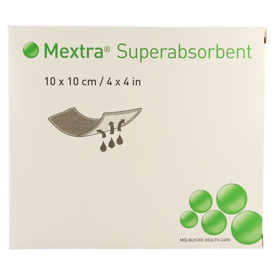 Mextra Superabsorbent Nf 10,0x10,0cm 10 610700