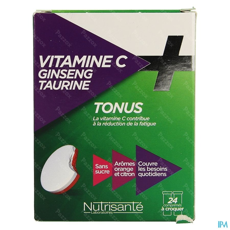 Vitamine C Ginseng Taurine Comp 2x12