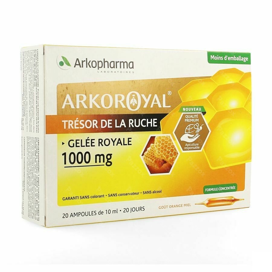 Arkoroyal Gelee Royale 1000mg Amp 20x10ml