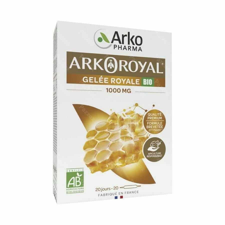 Arkoroyal Gelee Royale 1000mg Amp 20x10ml