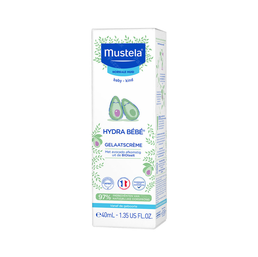 Mustela Bébé Hydra Creme Visage Nf Tube 40ml