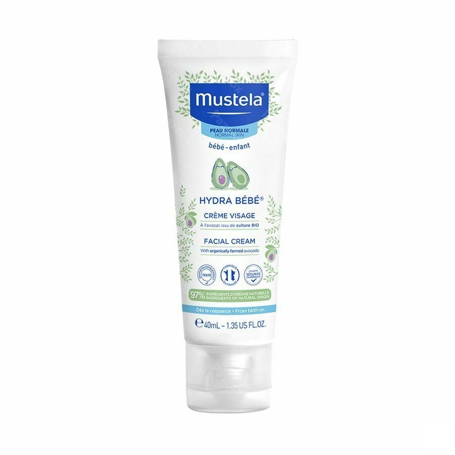 Mustela Bébé Hydra Creme Visage Nf Tube 40ml