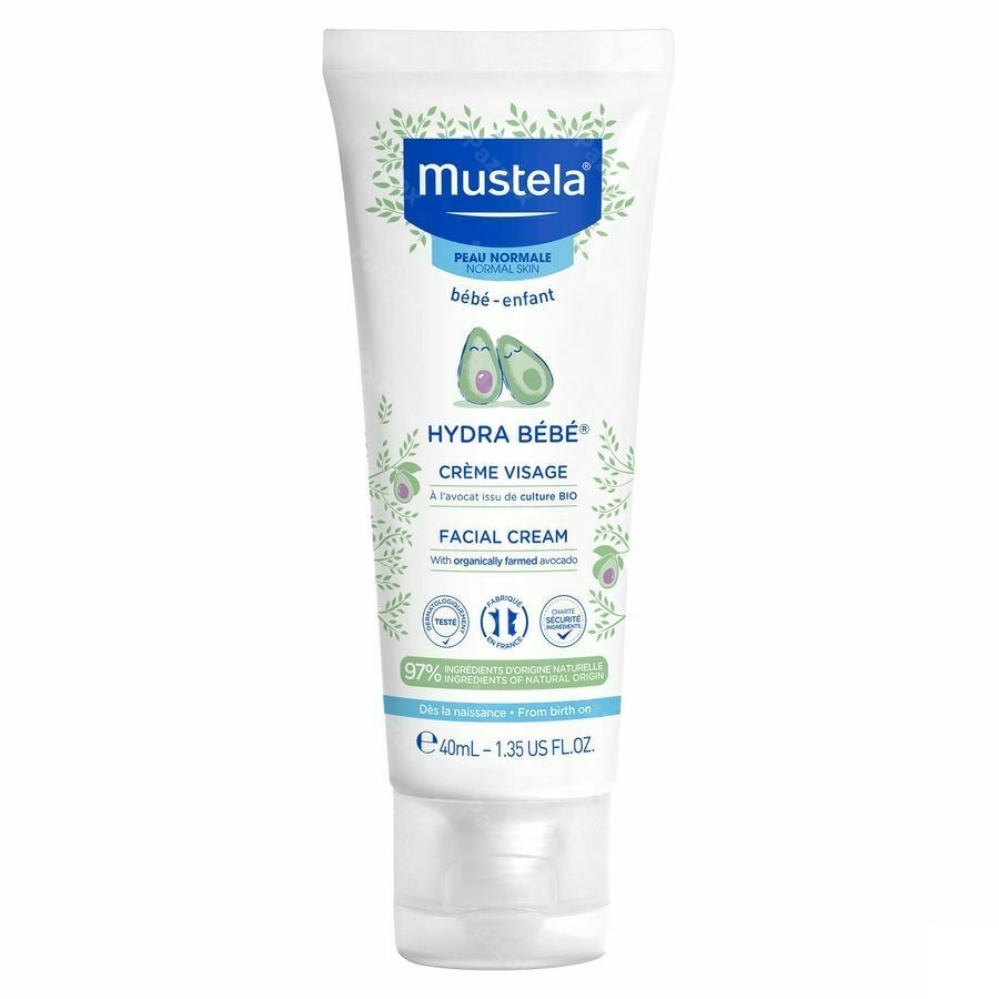Mustela Bébé Hydra Creme Visage Nf Tube 40ml