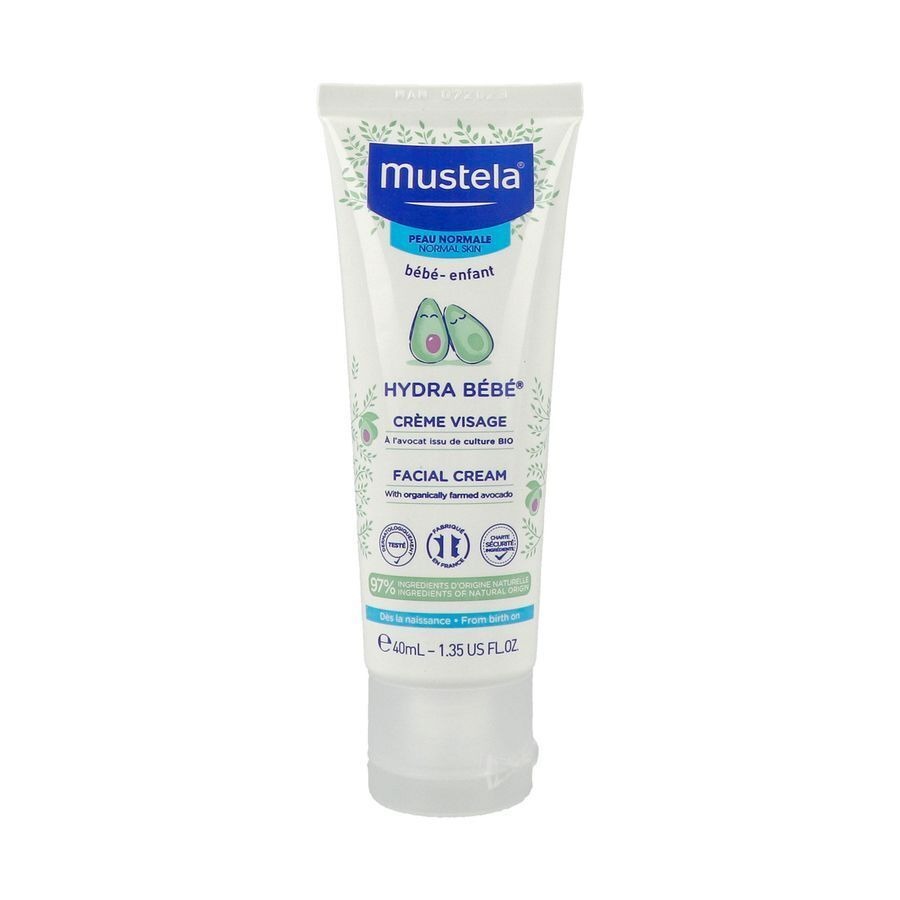 Mustela Bébé Hydra Creme Visage Nf Tube 40ml