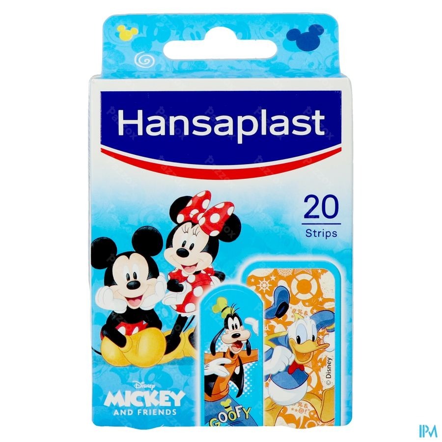 Hansaplast Pansement Mickey & Friends Strips 20