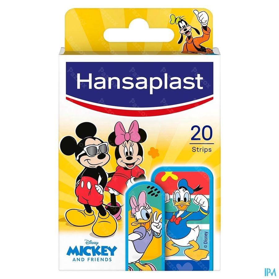 Hansaplast Pansement Mickey & Friends Strips 20