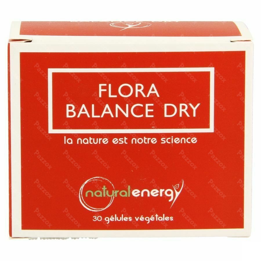 Natural Energy Flora Balance Dry V-caps 30