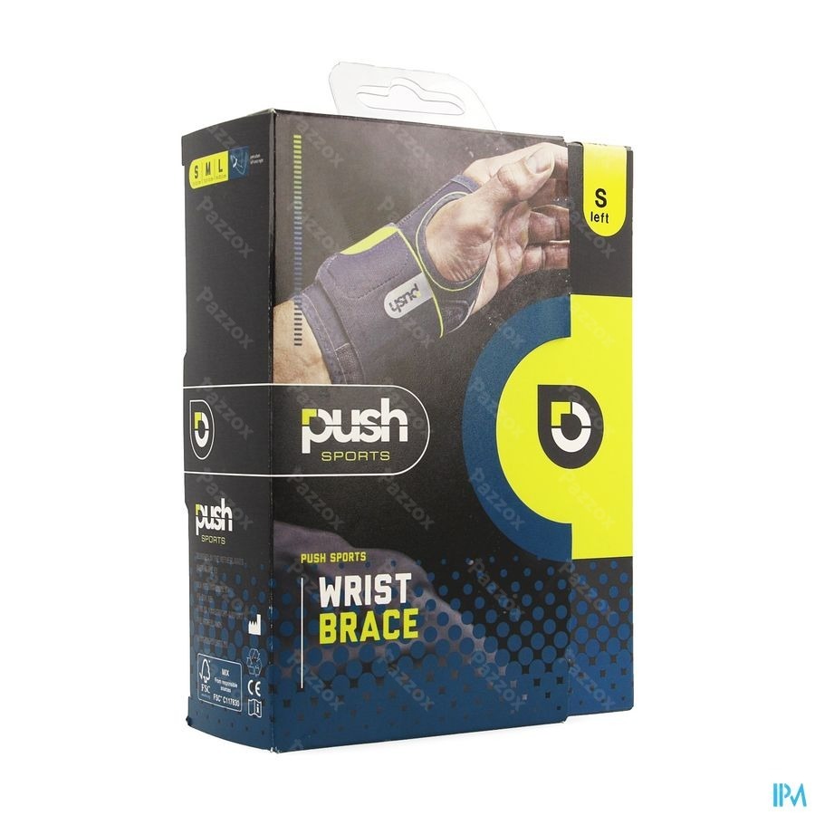 Push Sports Bandage Poignet S Gauche