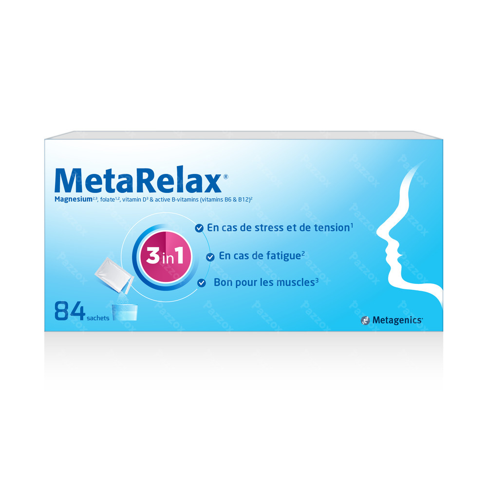 MetaRelax 84 Sachets Metagenics 