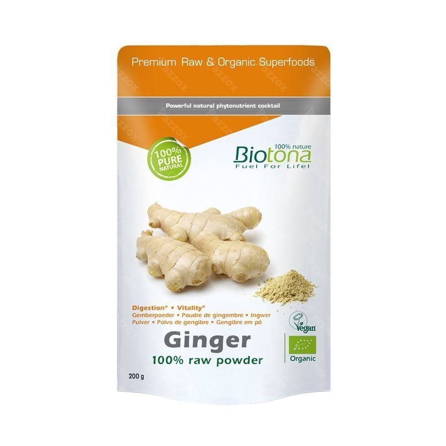 Biotona Ginger Bio Pdr 200g