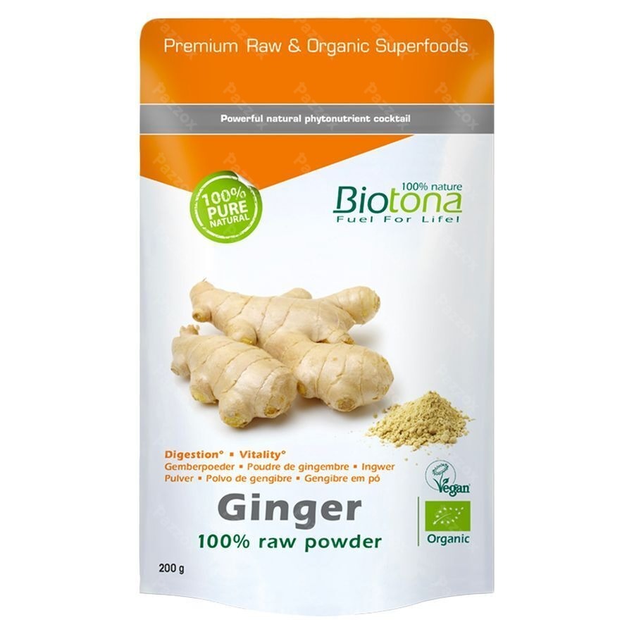Biotona Ginger Bio Pdr 200g