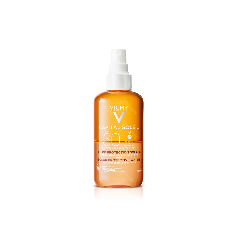 Vichy Capital Soleil Protection Solaire Eau Bronzage SPF30 200ml