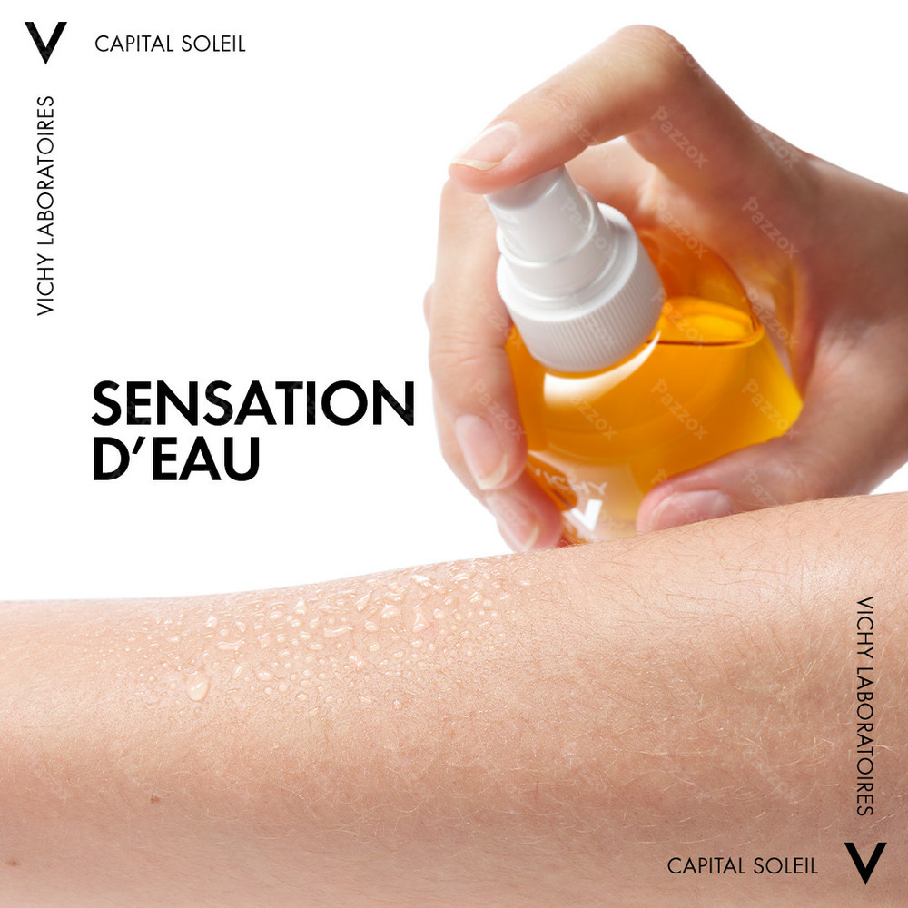 Vichy Capital Soleil Protection Solaire Eau Bronzage SPF30 200ml
