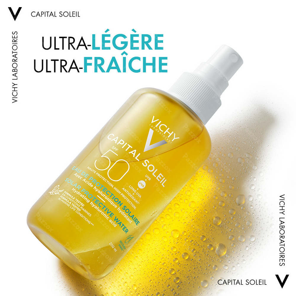 Vichy Capital Soleil Protection Solaire Eau Hydra SPF30 200ml