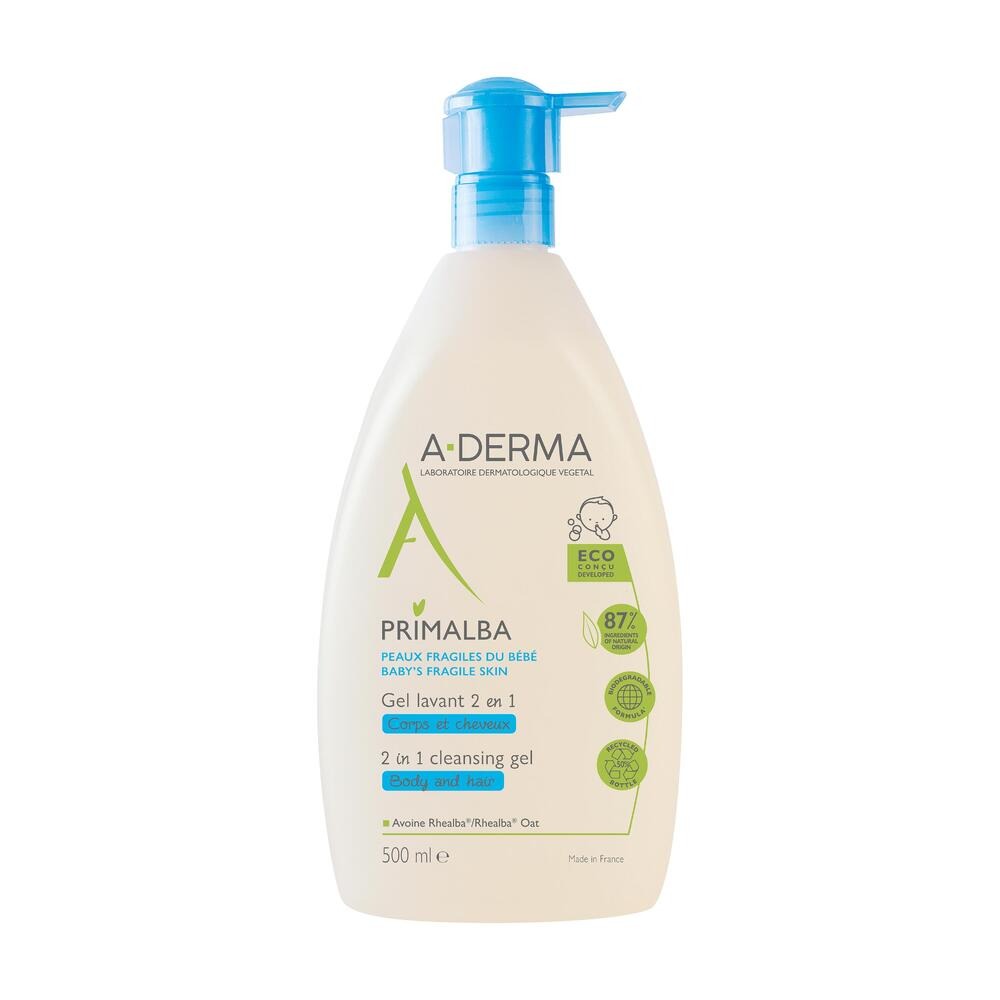Aderma Primalba Gel Lavant 2en1 750ml