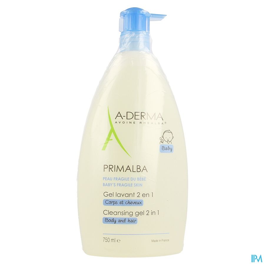 Aderma Primalba Gel Lavant 2en1 750ml