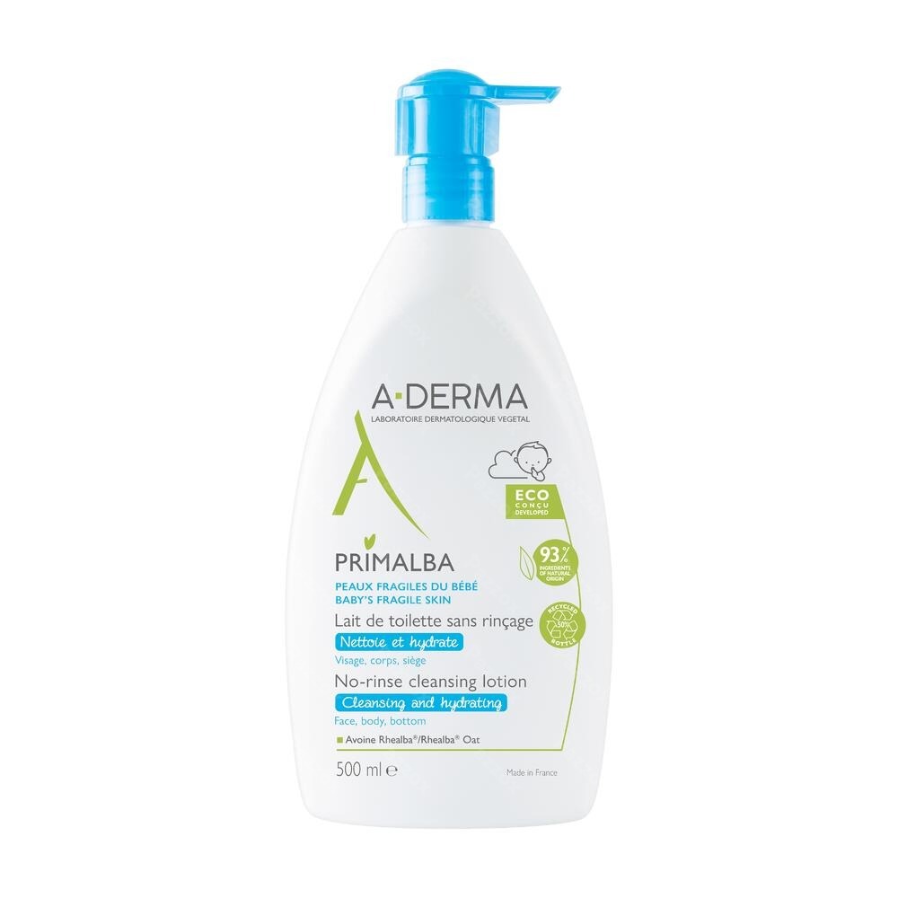 A-Derma Primalba Lait Toilette 500ml
