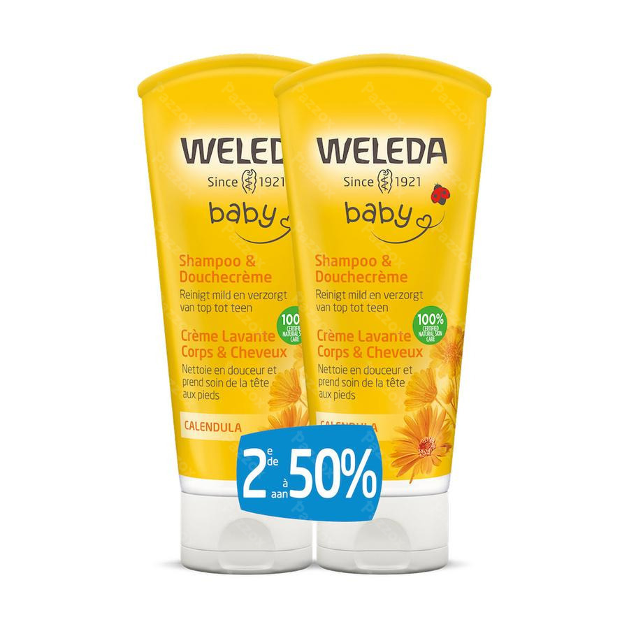 Weleda Baby Crème Lavante Corps & Cheveux 2x200ml