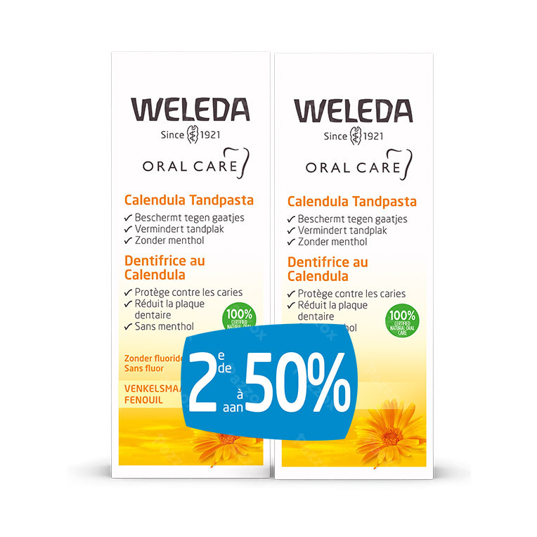 Weleda Dentrifice au Calendula Duopack 2x75ml