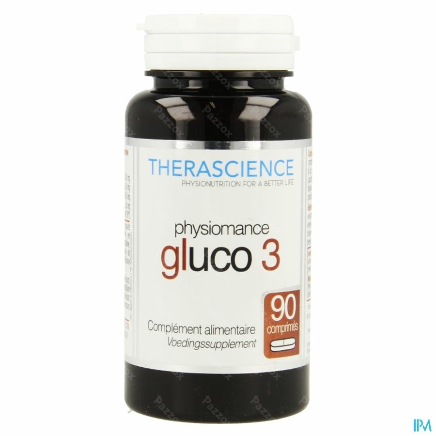 Gluco 3 Comp 90 Physiomance Phy318b