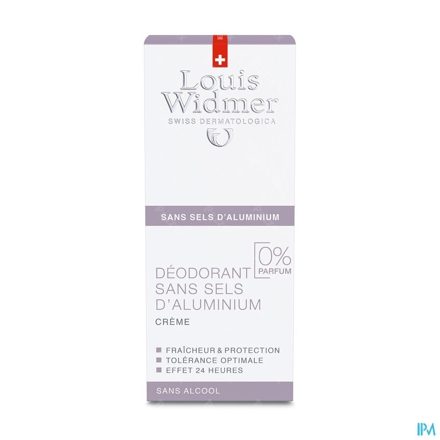 Louis Widmer Deo Creme Sans Aluminium 40ml