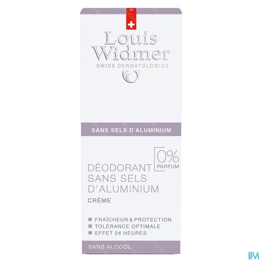 Louis Widmer Deo Creme Sans Aluminium 40ml