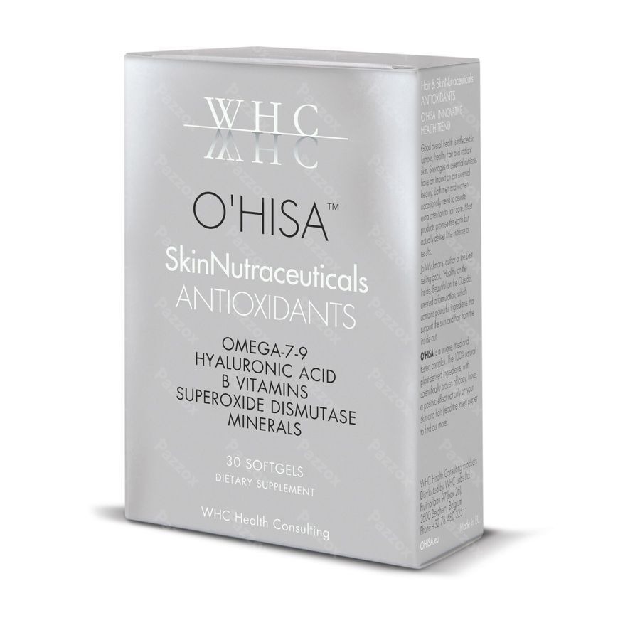 O'Hisa SkinNutraceuticals Antioxidants Softgels 60