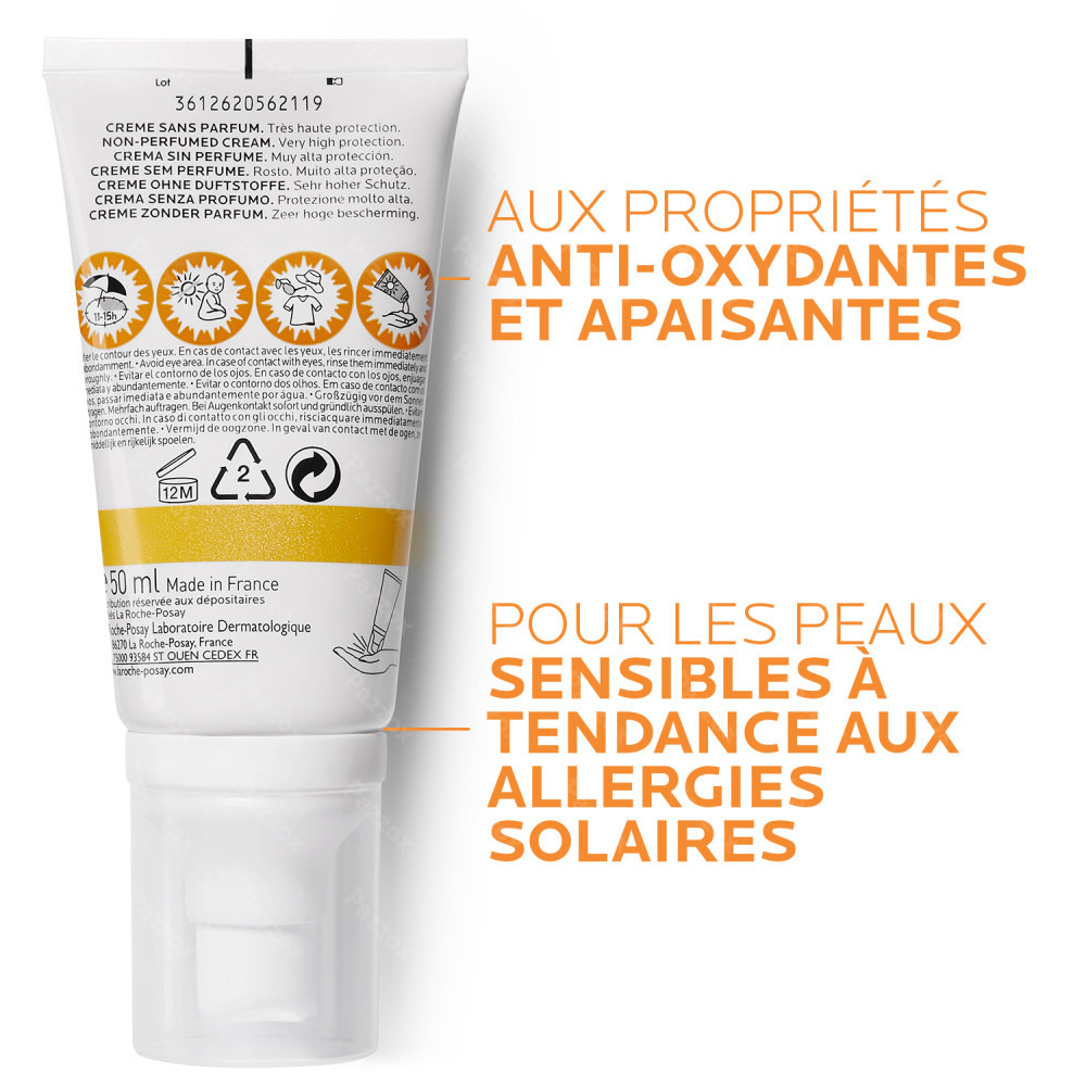 La Roche-posay Anthelios Sun Intolerance Ip50+ 50ml
