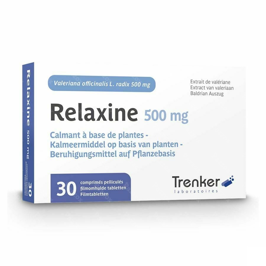 Relaxine 500mg 30 Comp