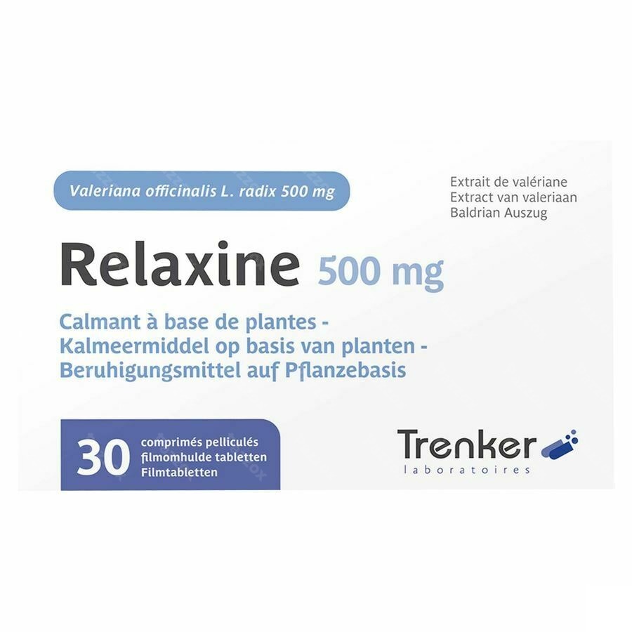 Relaxine 500mg 30 Comp