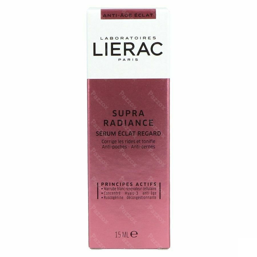 Lierac Supra Radiance Yeux Fl Pompe 15ml