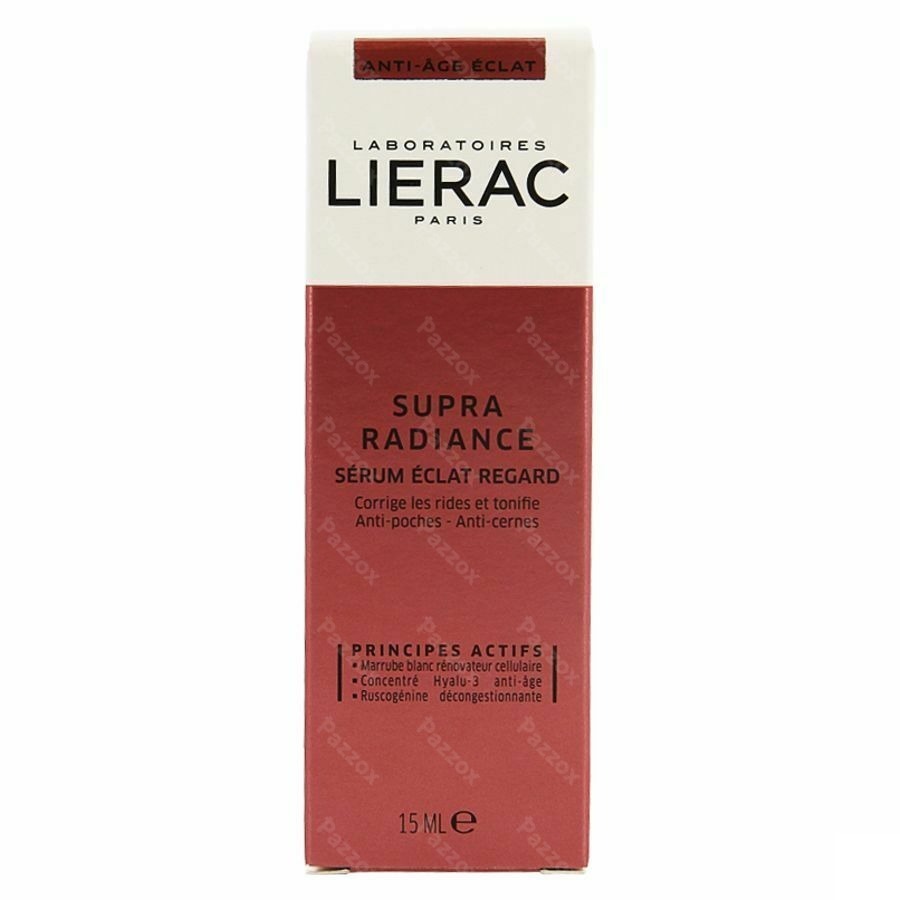 Lierac Supra Radiance Yeux Fl Pompe 15ml