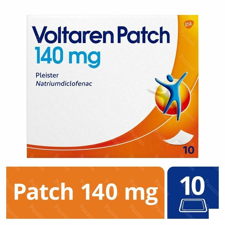 Voltaren Patch 140mg Emplatre Medicamenteux 10
