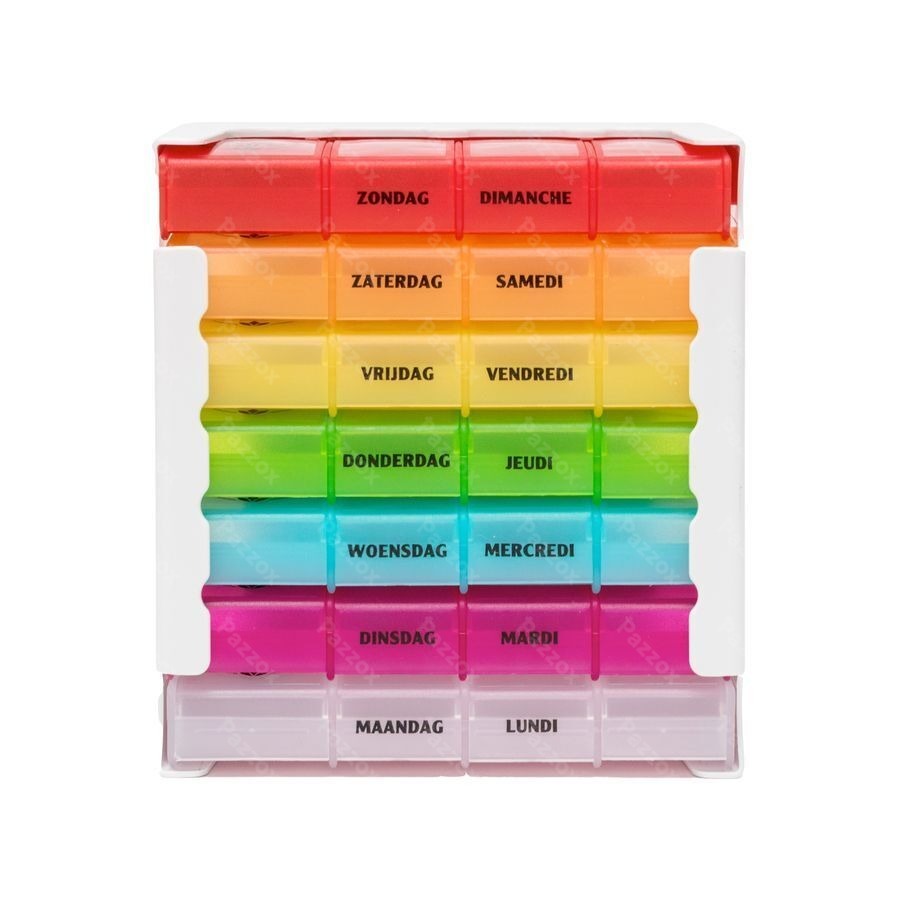 Eureka Care Pilulier Couleur 1 Semaine