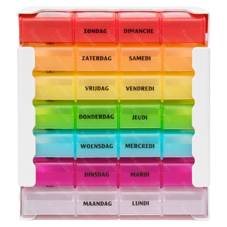 Eureka Care Pilulier Couleur 1 Semaine