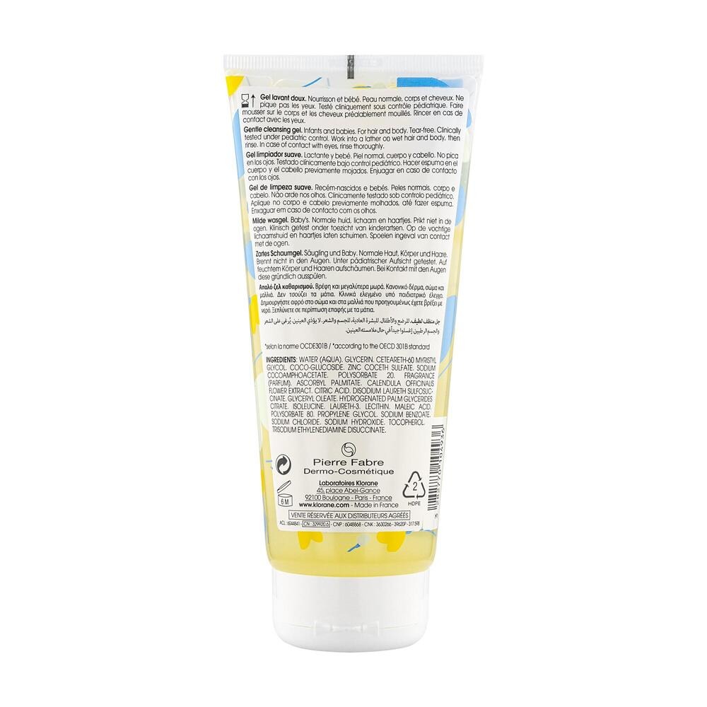 Klorane B&eacute;b&eacute; Gel Lavant Doux 200ml