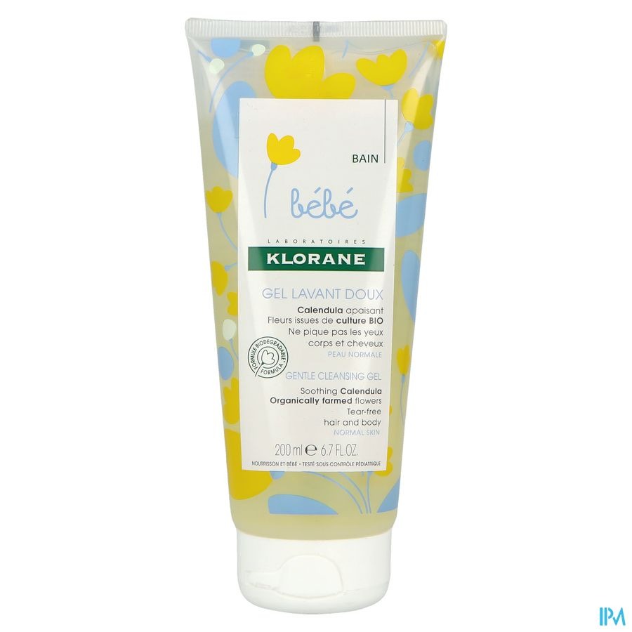 Klorane B&eacute;b&eacute; Gel Lavant Doux 200ml